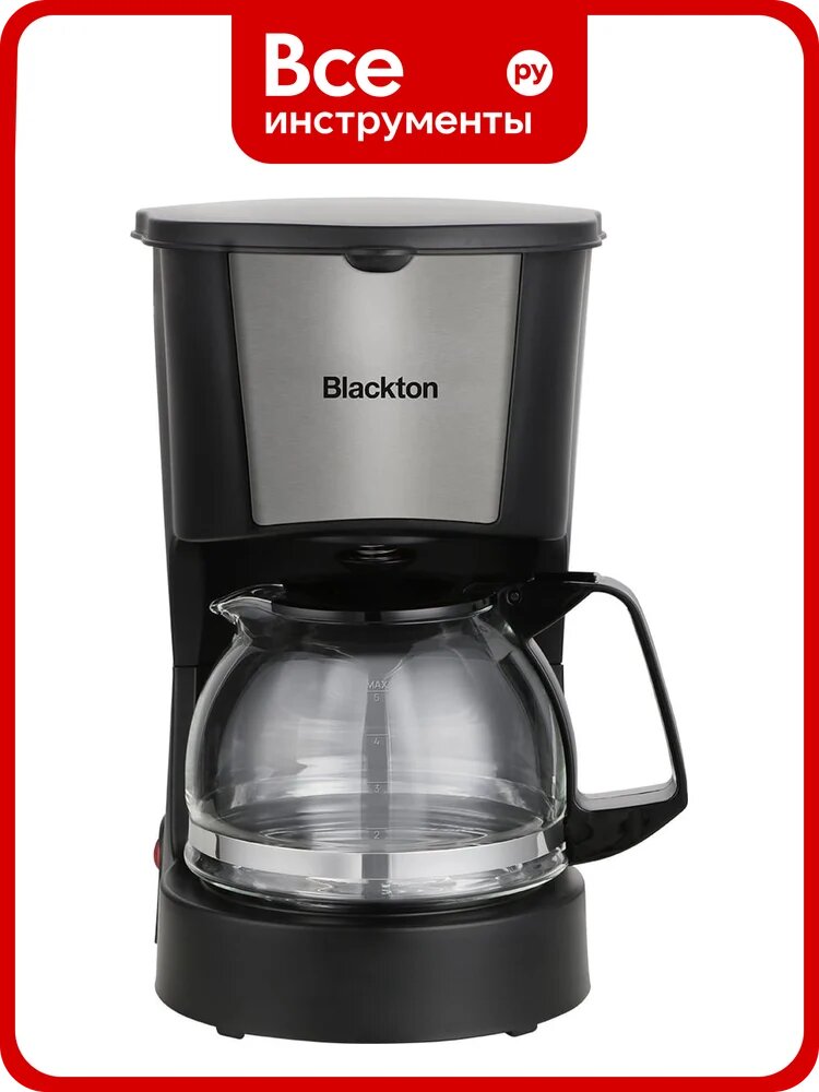 Кофеварка капельная Blackton Bt DCM104 черно-стальная 86216501