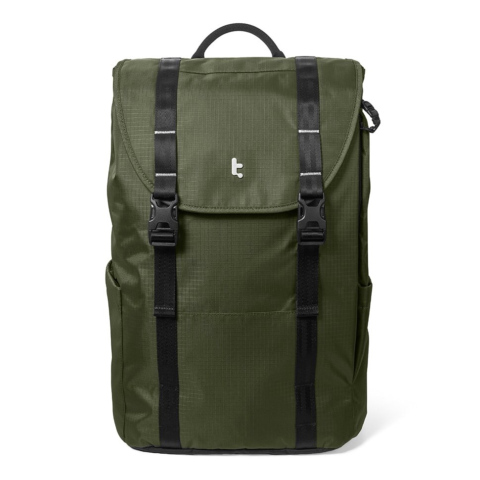 Tomtoc Travel рюкзак для ноутбука 16", VintPack-TA1 Liteway M 22L, зеленый