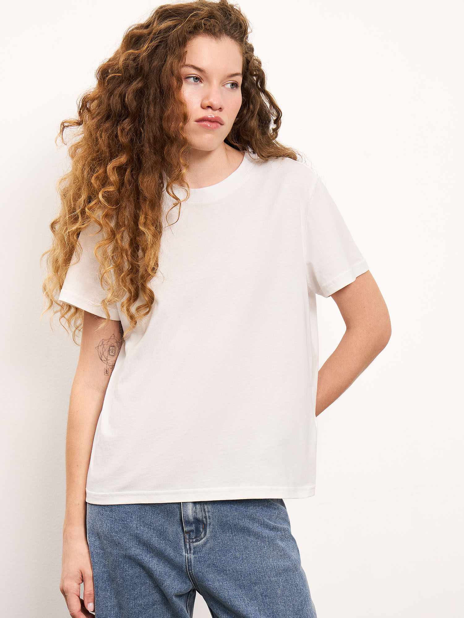 Футболка STREETBEAT Regular Basic Jersey Tee