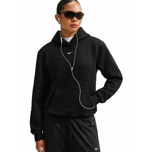 фото Худи спортивное nike studio fleece medium weight pullover hoodie, размер xs, , черный