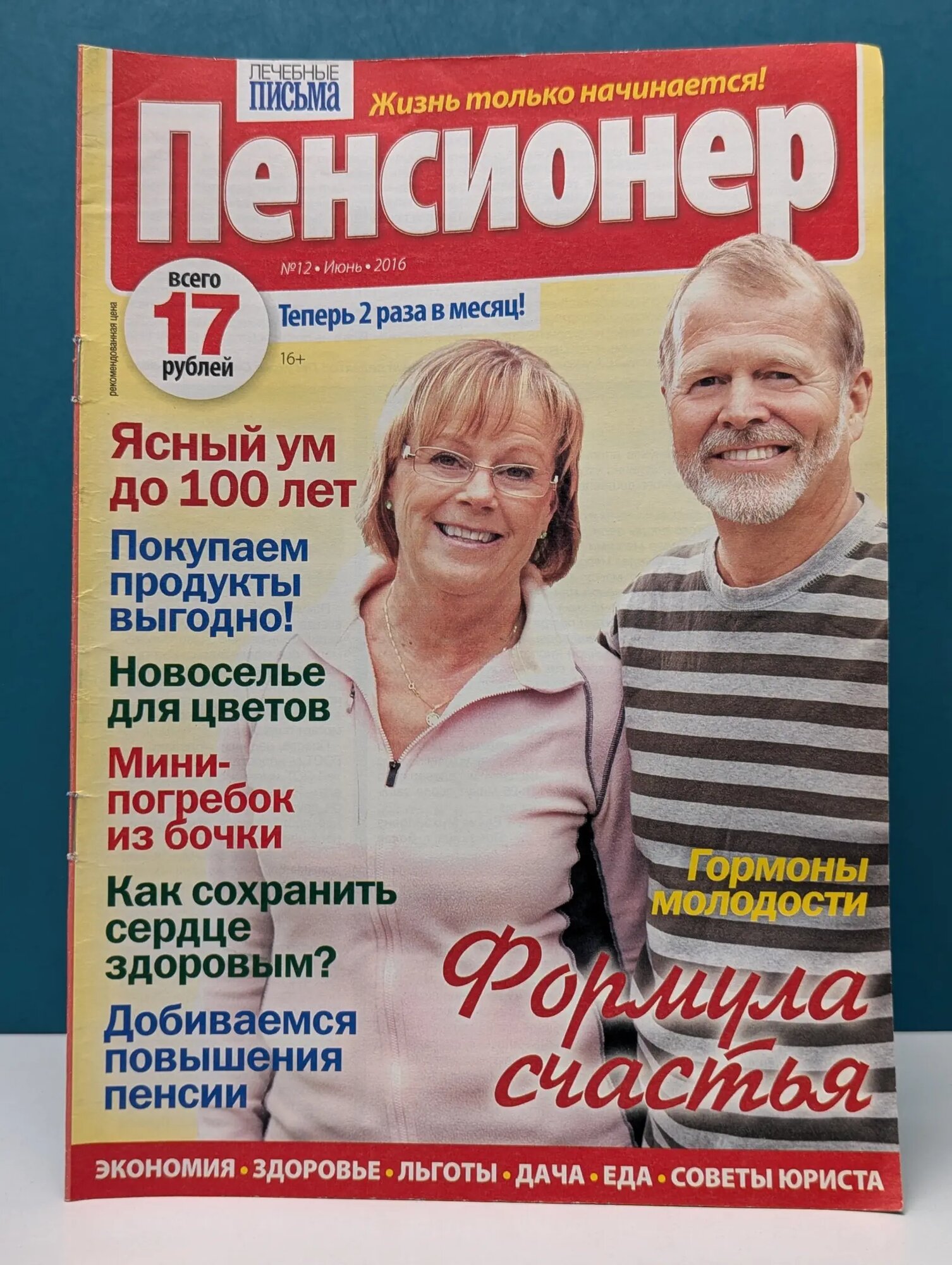 Пенсионер. Выпуск № 12/2016 Сборник 2016