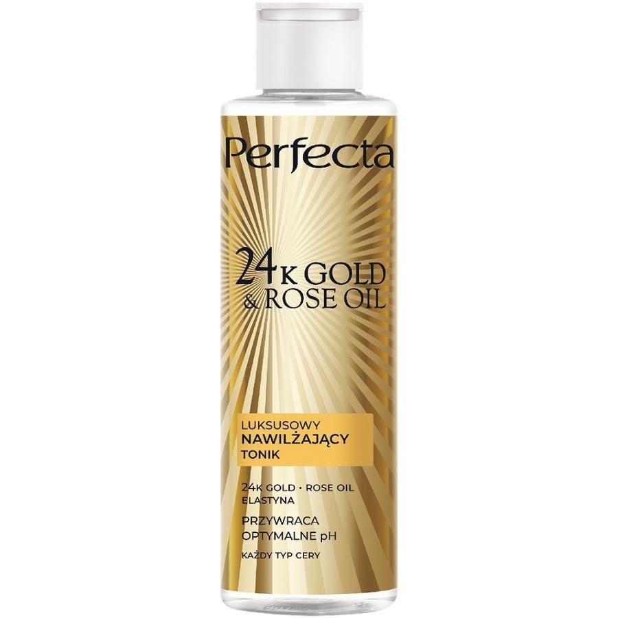 Спрей для ухода за кожей Perfecta 24K Gold & Rose Oil, 200 мл