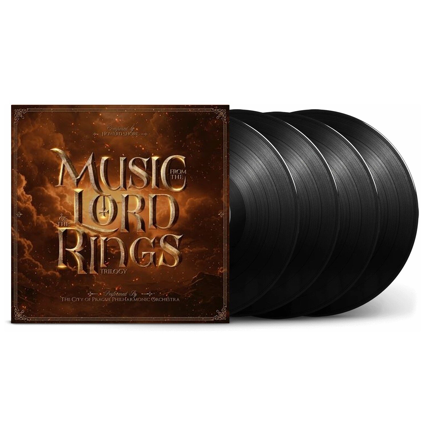 Виниловая пластинка Crouch End Festival Chorus - Music From The Lord Of The Rings Trilogy 3 x Vinyl, Brown Classical