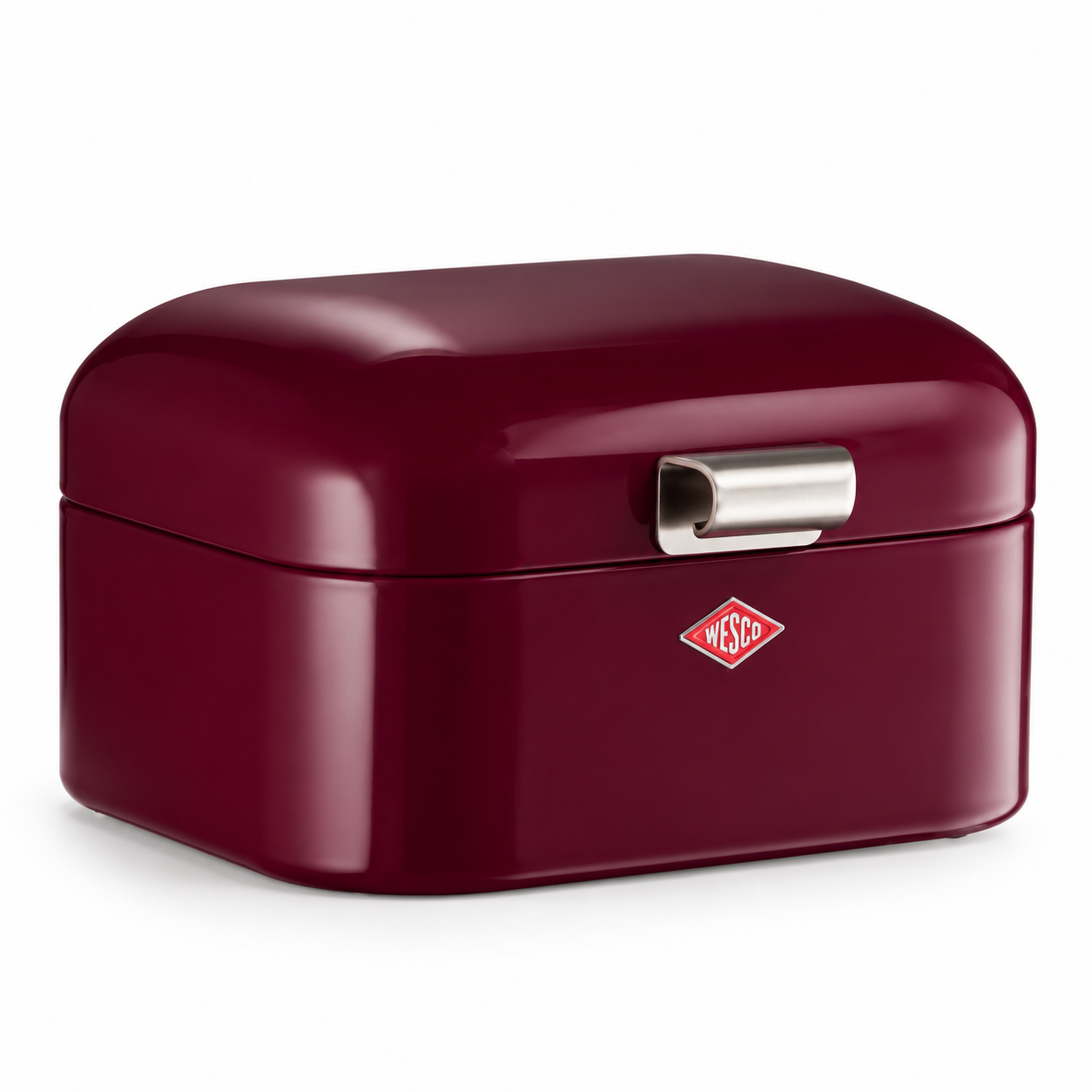 Хлебница WESCO Mini Grandy, металлическая, 2 л, 18×17×12 см, бордовый