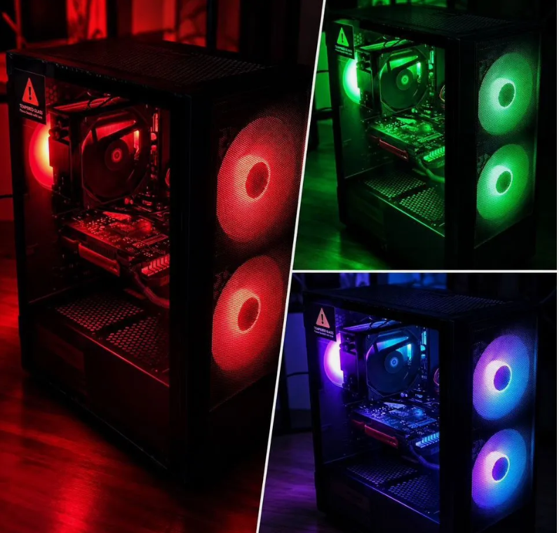 Игровой Компьютер (Intel Xeon E5 2670V2 , RAM 16 ГБ, SSD 120 ГБ HDD 500 ГБ, AMD Radeon RX 580 8GB), Windows 10 Pro), черный