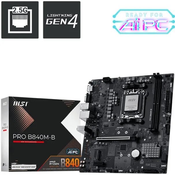 MSI AM5 Pro B840M-B