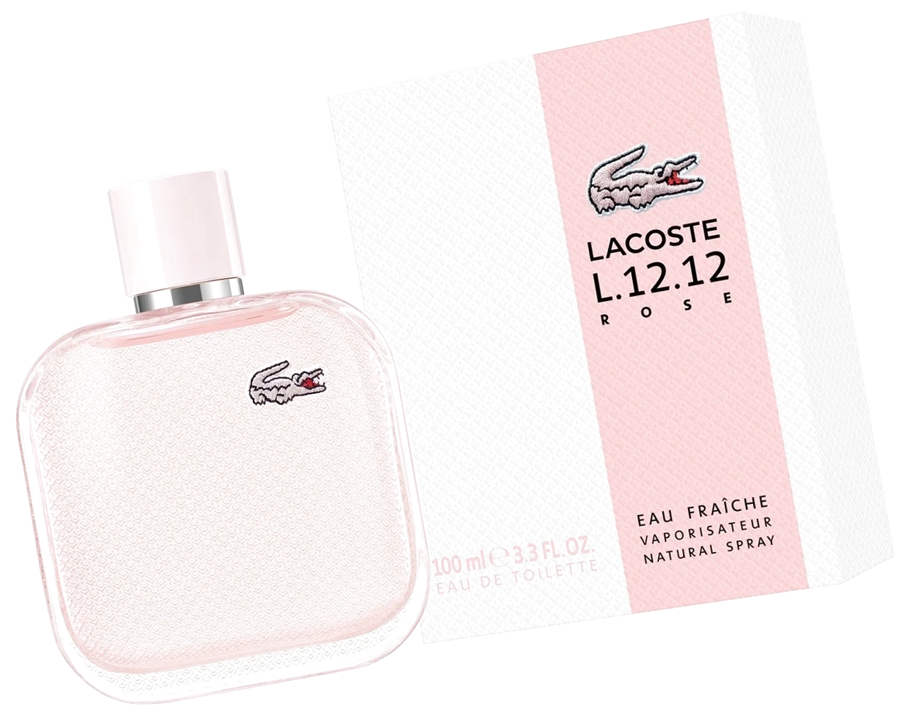 Туалетная вода для женщин Lacoste L 12 12 Rose Fraiche 100 мл - Лакост Роза О Фреш