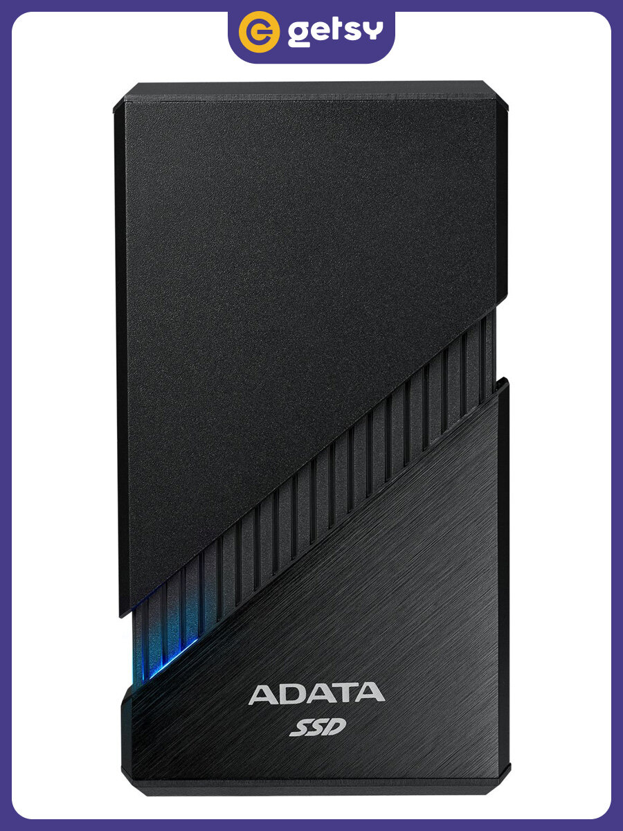 Внешний SSD диск ADATA SE920 2000GB, USB 4.0, Type-C, Black (SE920-2TCBK)