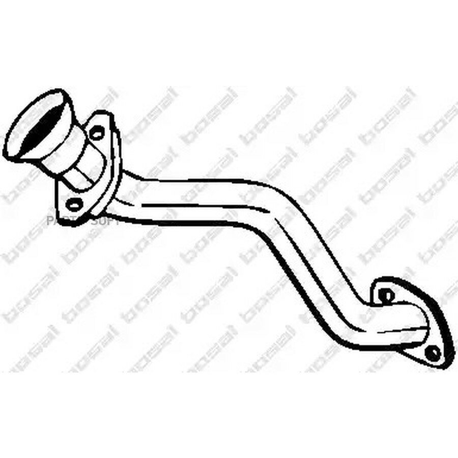 Глушитель Bosal от официального дистрибьютора, BOSAL, артикул 751363