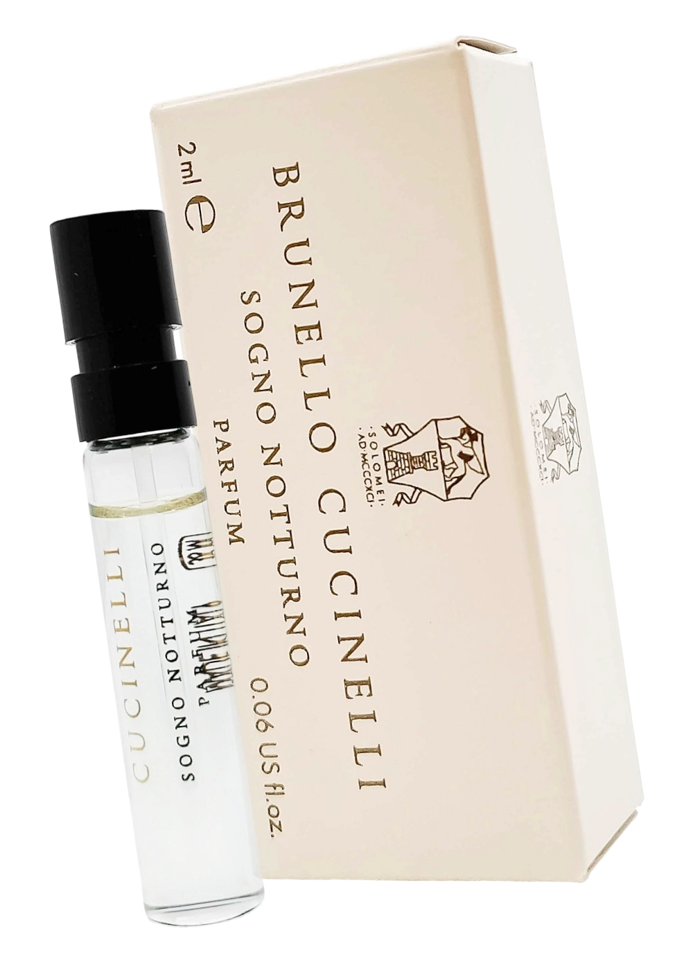 Brunello Cucinelli Sogno Notturno духи унисекс 2 мл - Согно Ноттюрно пробник миниатюра