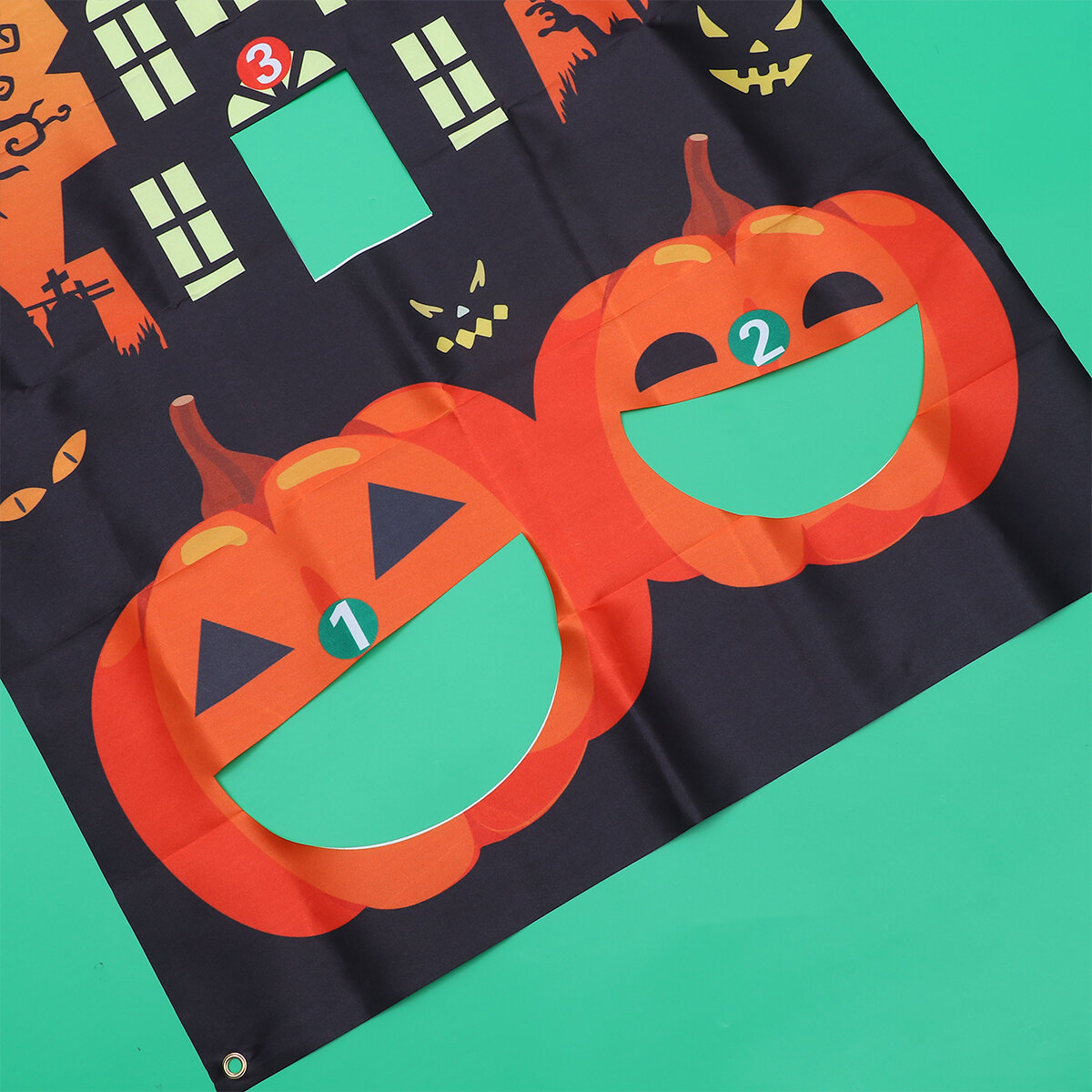 Баннер Для Halloween Игровые Флаги Сатиновые Мешочки Для Подбрасывания 3 Штук Размер 76.00X67.00X0.01Cm