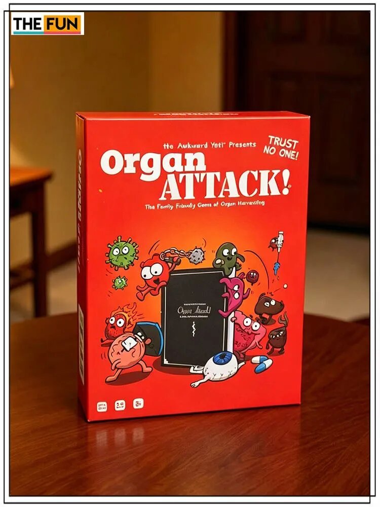 Настольная Карточная Игра Настольная Organ Attack Игра (Карточная)