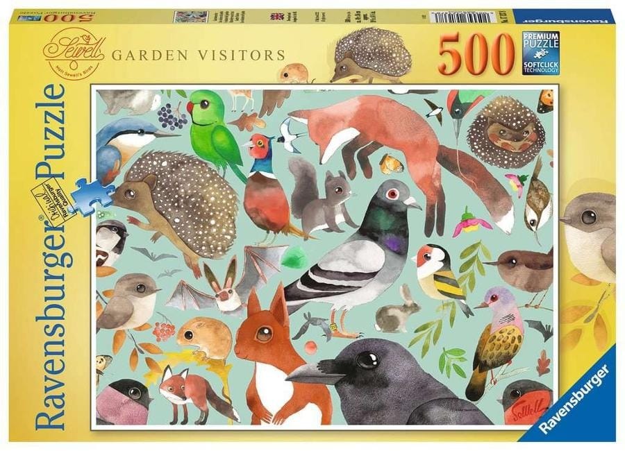 Пазл Ravensburger Обитатели садов, 500 элементов