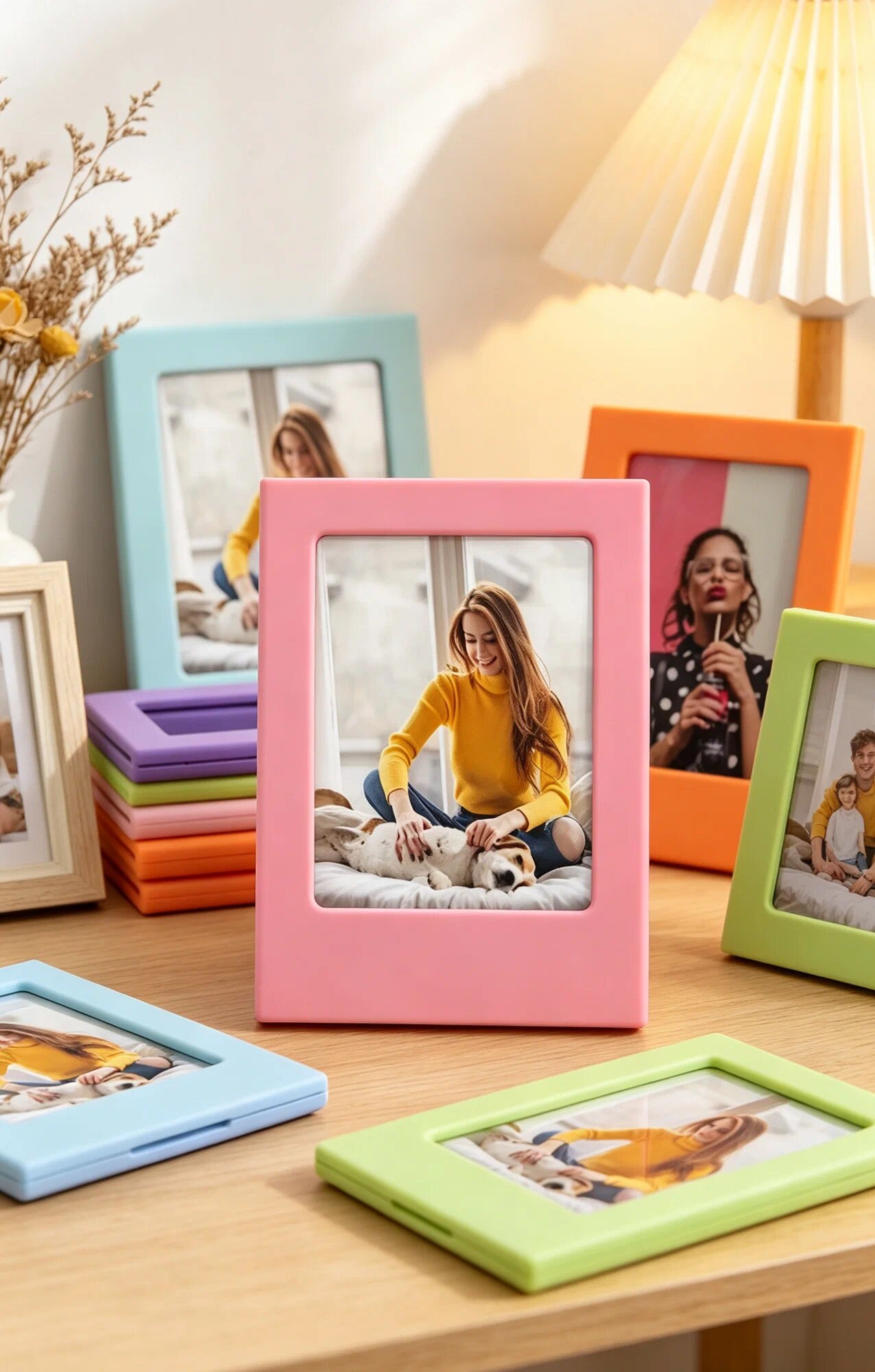Магнитные фоторамки для Fujifilm Instax Mini, random color 01, 20pcs