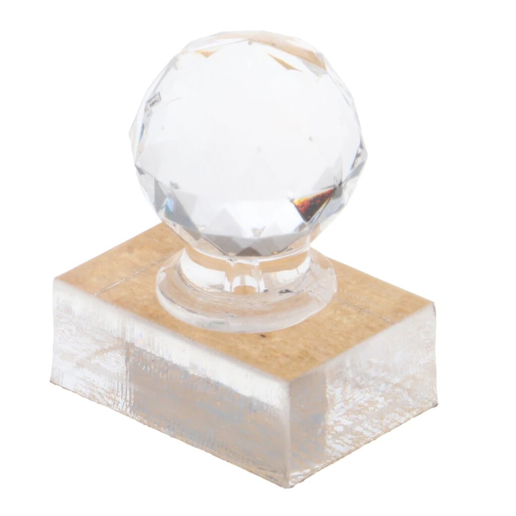 Штамп для прессования пудры стеклянный 2.5x1.2x3cm