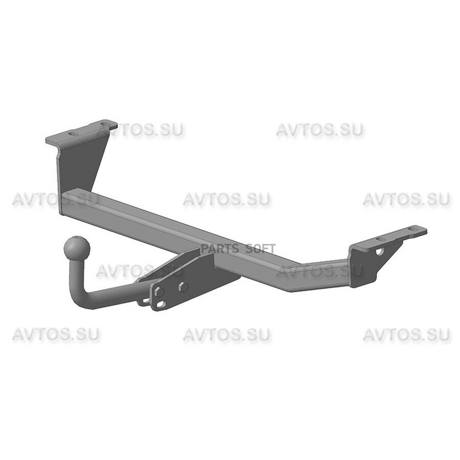 Фаркоп TOYOTA YARIS VERSO 2000-2006 HB 5D С элек от официального дистрибьютора, AVTOS, артикул TY31