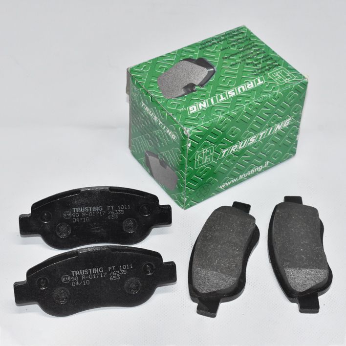 Колодки торм перед Renault Megane II (1.4) 02- 122.9х49 (Trusting 7970)