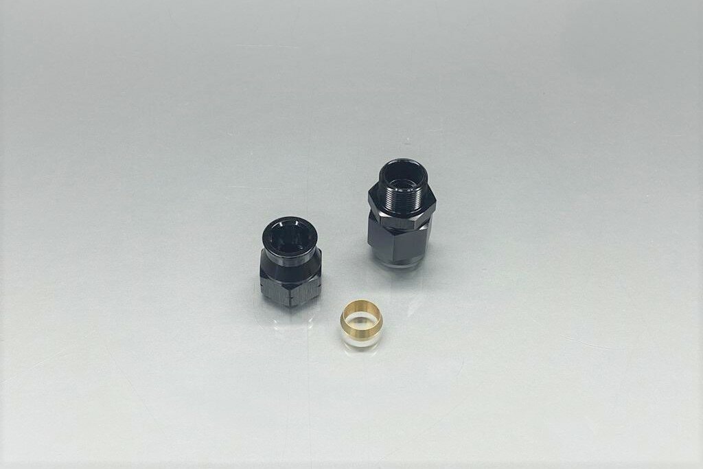 LEVEL Performance фитинг AN6 90° для алюминиевой трубки 3/8 дюйма GBAN109-9006