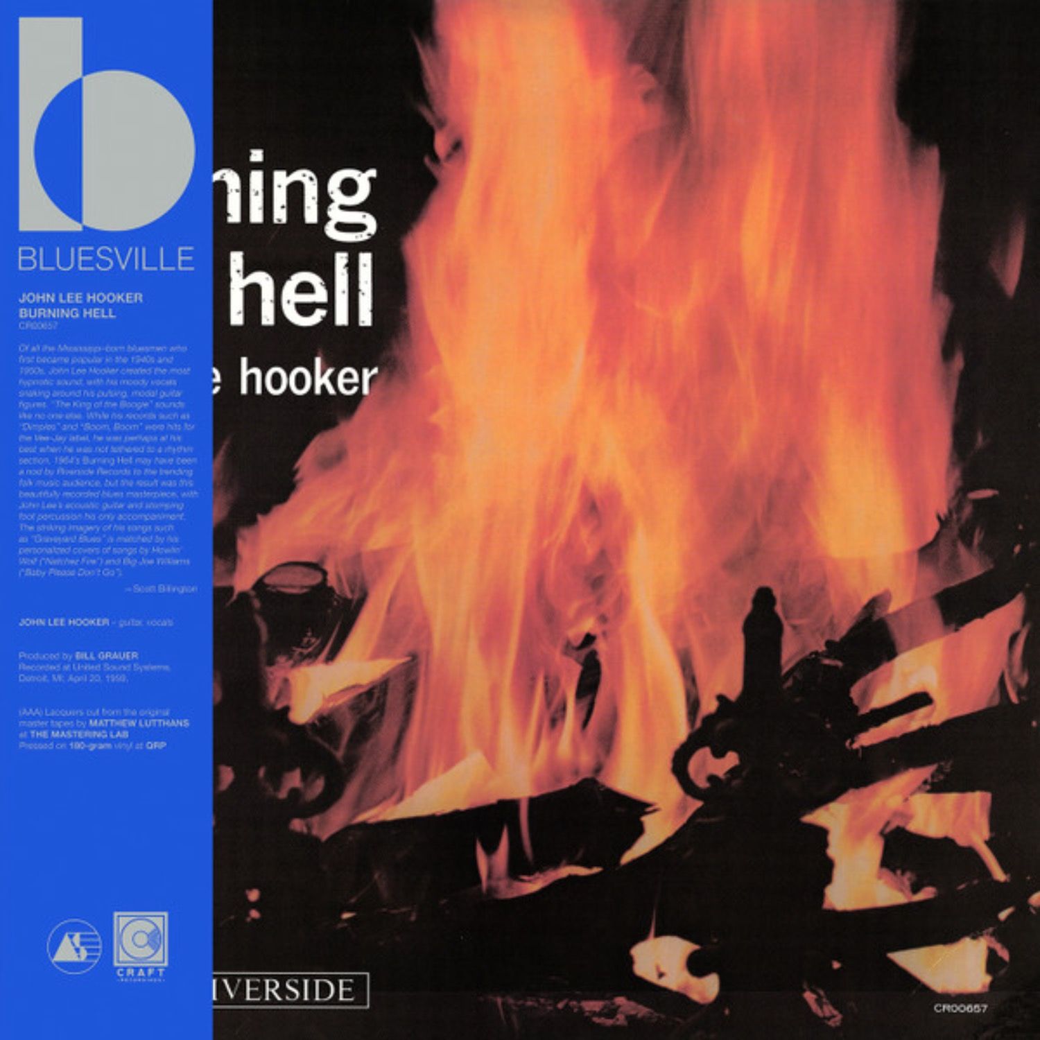 Виниловая пластинка John Lee Hooker - Burning Hell, Vinyl, LP