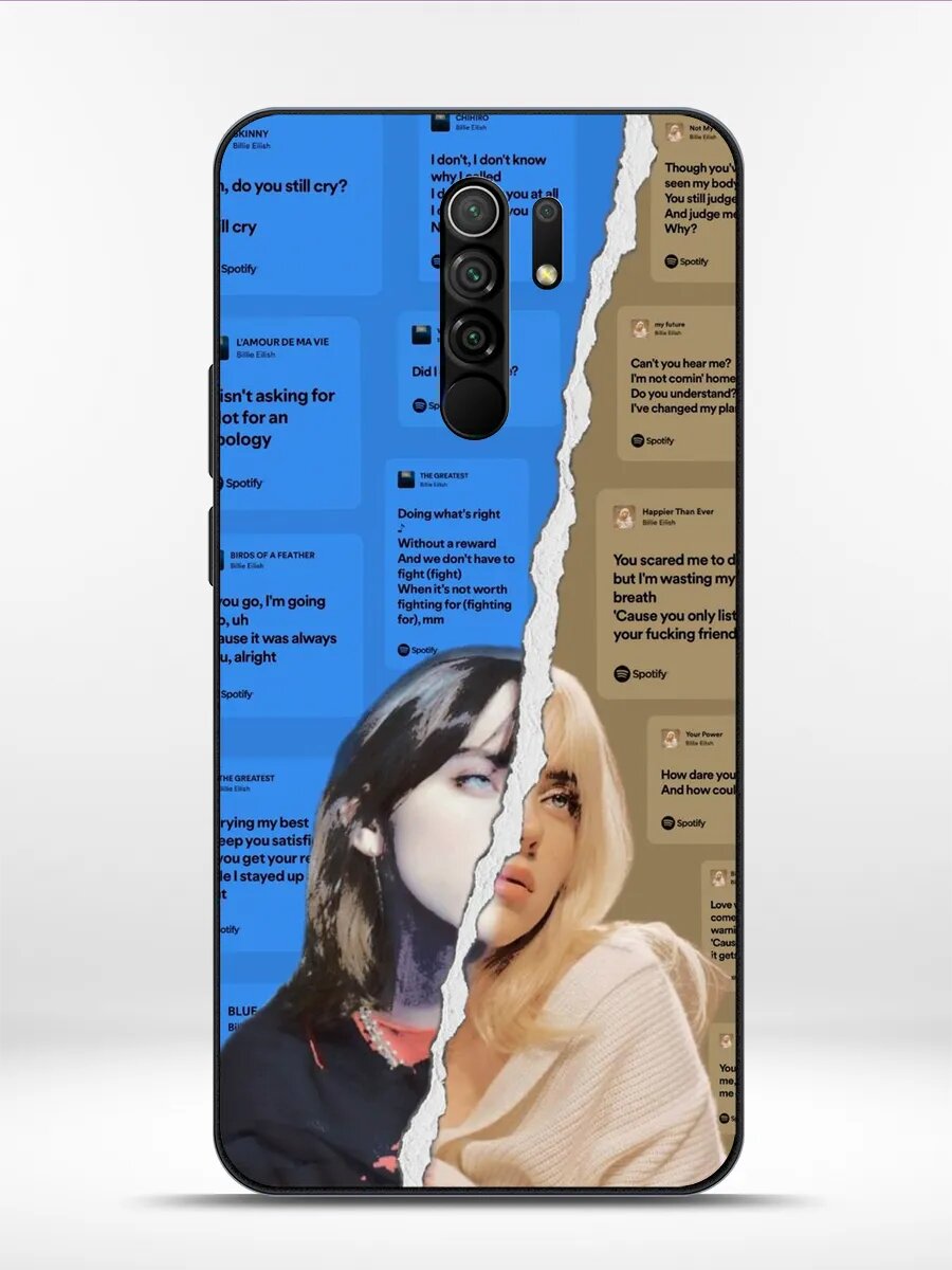 Чехол на Redmi 9 Билли Айлиш