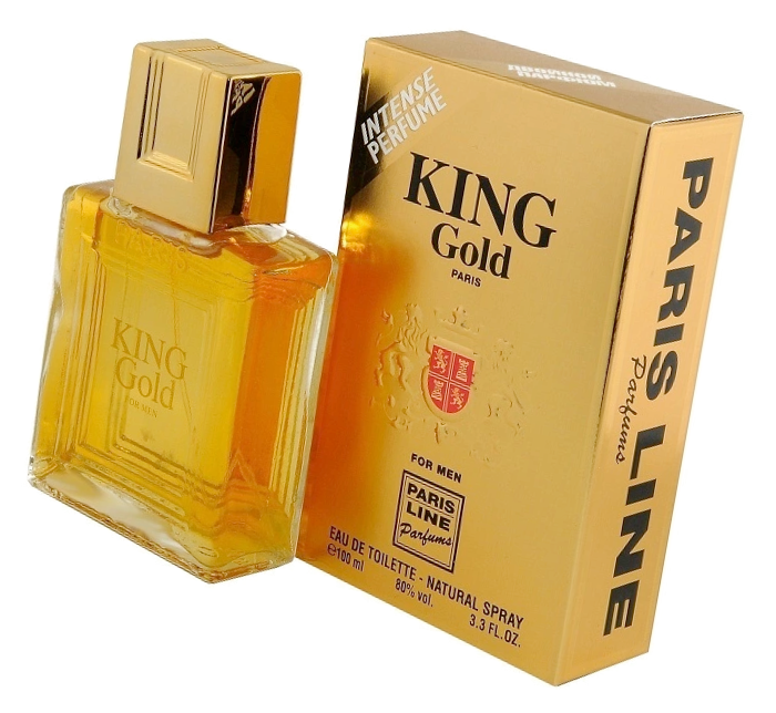 Пари Лайн Парфамс Кинг Голд eau de toilette для мужчин 100 мл - Paris Line King Gold