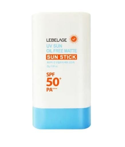 Средство солнцезащитное Lebelage UV Sun Protect, матовый защитный стик для лица, матирующий SPF 50, 15 мл