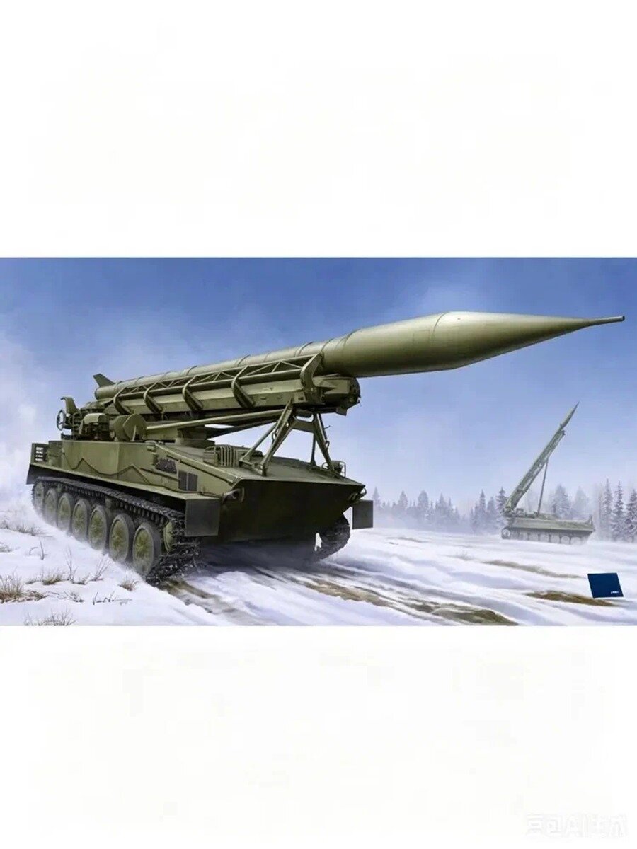 Trumpeter 1/35 09545 2P16 Запуск c Luna Ракеты 2K6 сборная модель