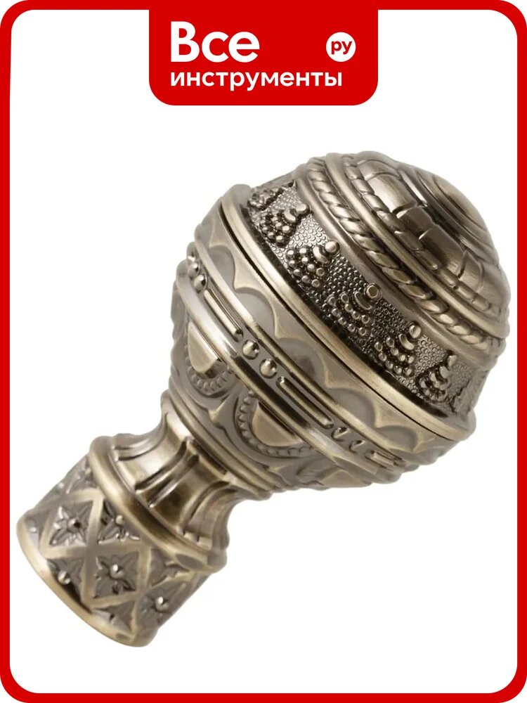 Наконечник ООО АС Март D25, Ампир, антик 4812634003717