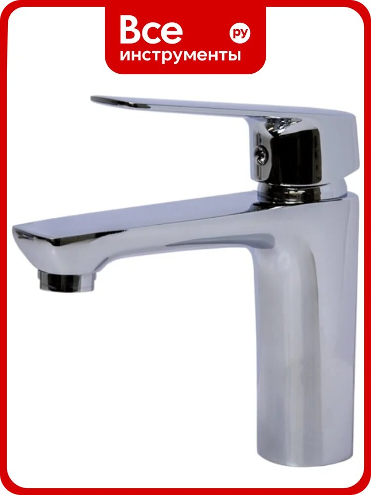 Смеситель для раковины MIXLINE 40k ML15-04 б/отв п/гайку без подводки 556655