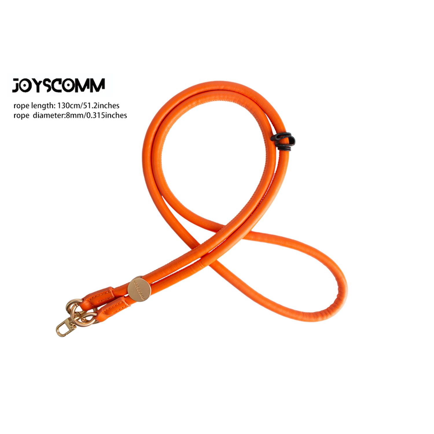 Подвеска-шнурок на шею для смартфона JOYSCOMM Leather Series, оранжевый