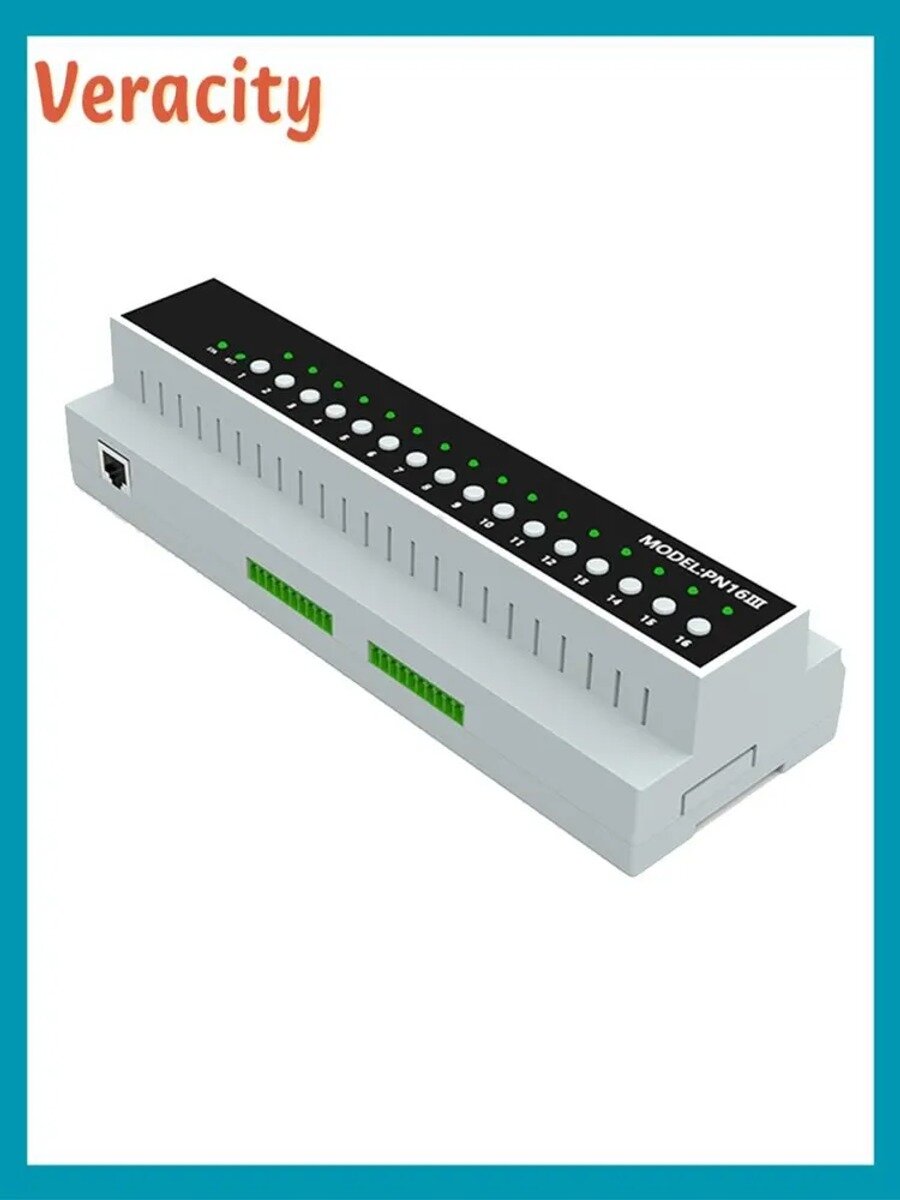 Tuya Zigbee 16-Gang Relay, Модуль Smart Switch Для Устройств, Управляемых Voice & App, 110V-240V