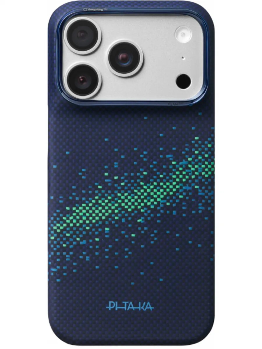 Ультра тонкий чехол для iPhone 18 Pro Мах, Nearfield Blue