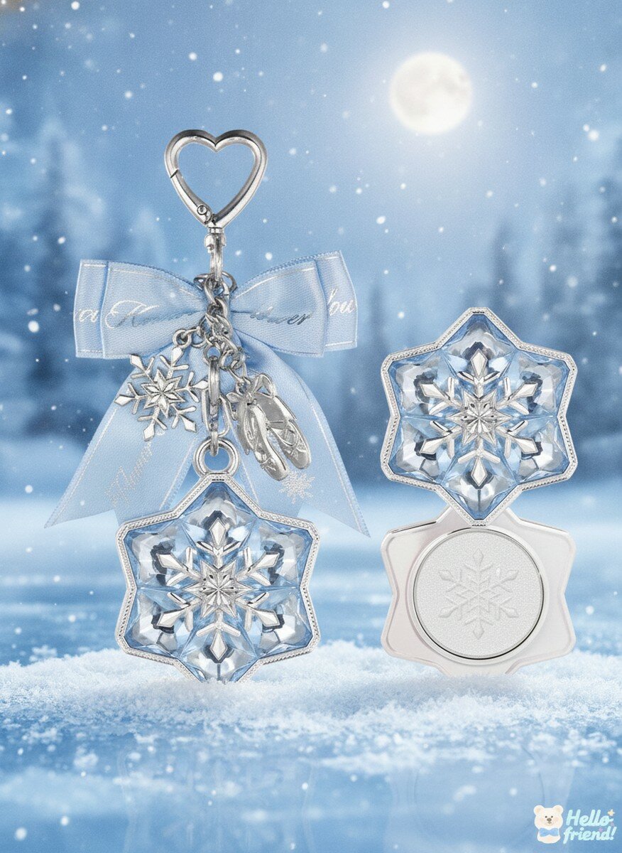 Хайлайтер для лица Snow Ballet 01 White Snow, с эффектом сияния, для взрослых