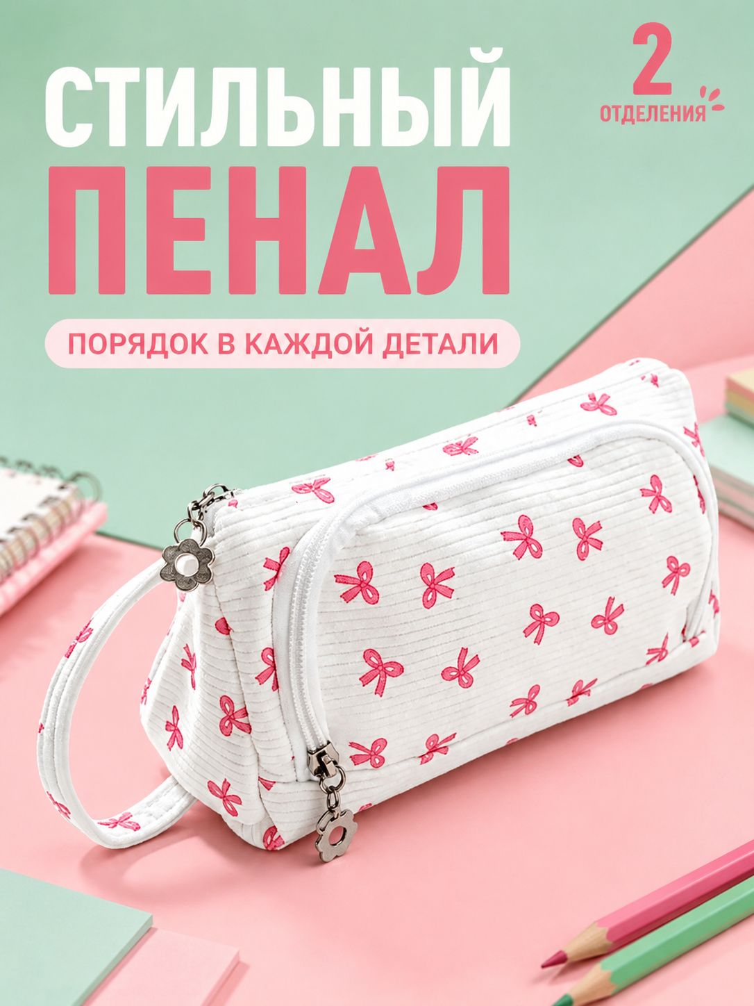 Пенал, пенал школьный для девочек