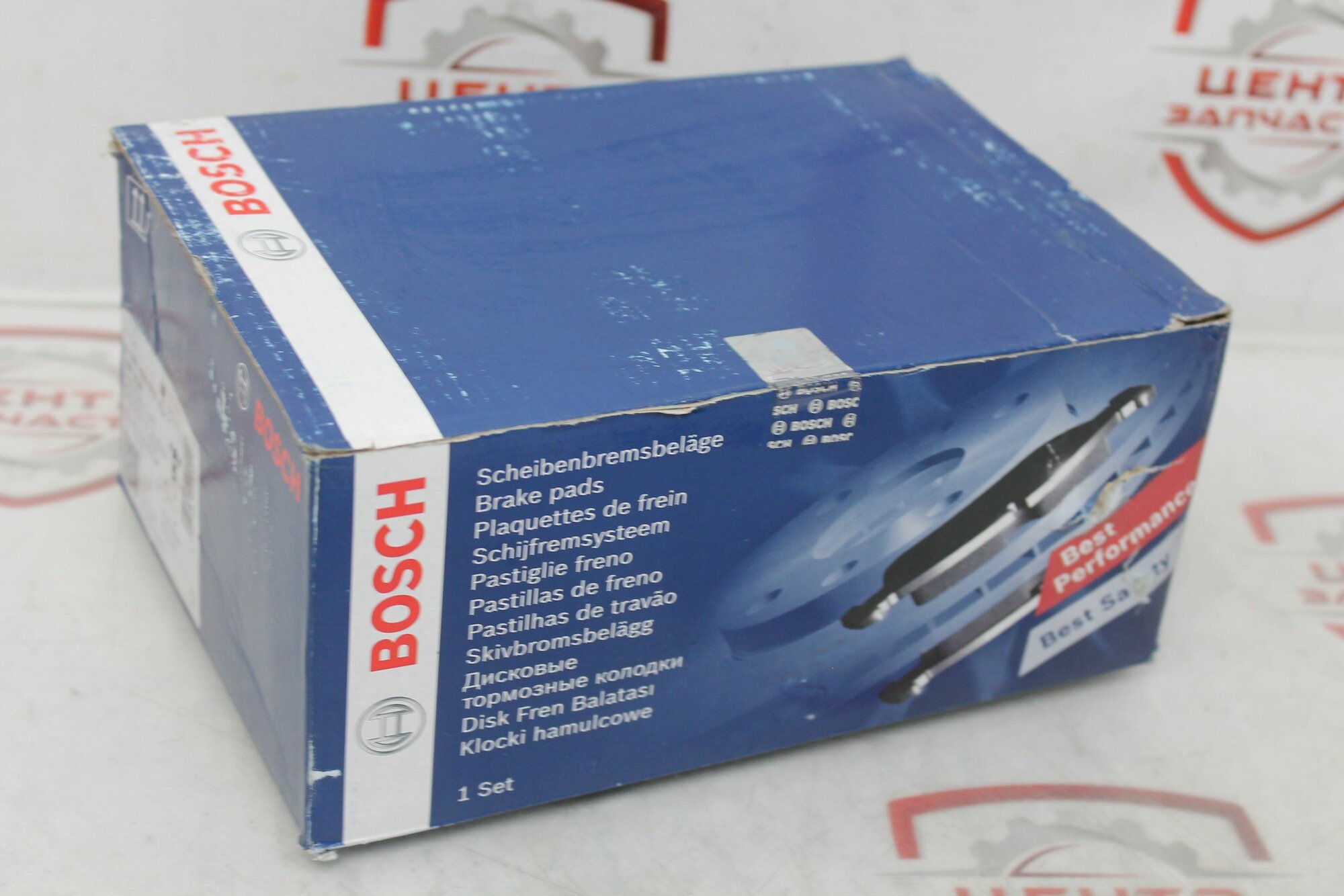Колодки тормозные передние BOSCH 0986494973
