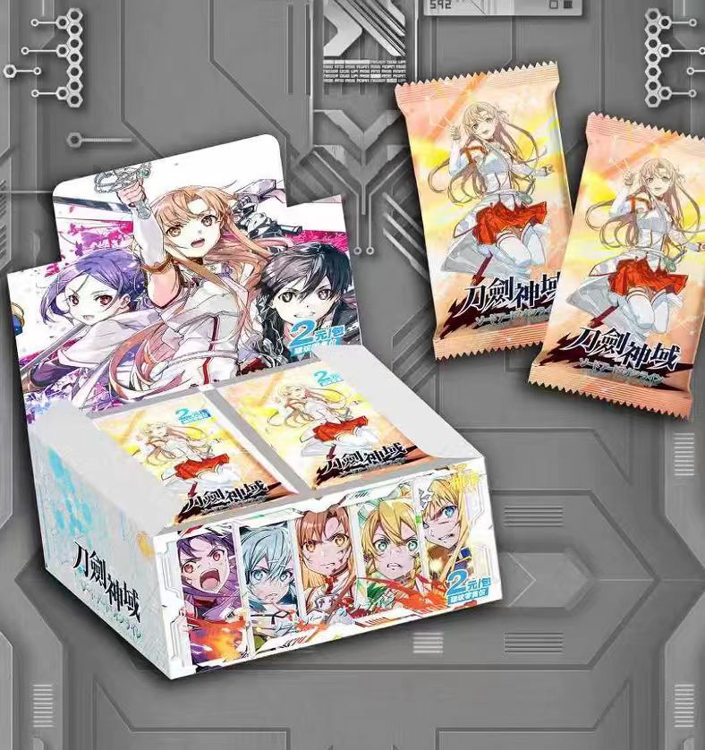Искусство владения мечом Онлайн коллекционные аниме карточки /Sword Art Online anime cards collectibles 30 packaging