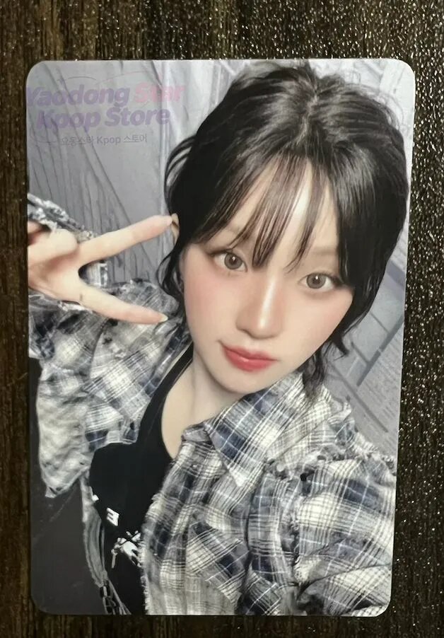 Лимитированная фотокарточка Yuqi (G)I-DLE, онлайн фансайн PPMQ 2.0, бонусная коллекционная