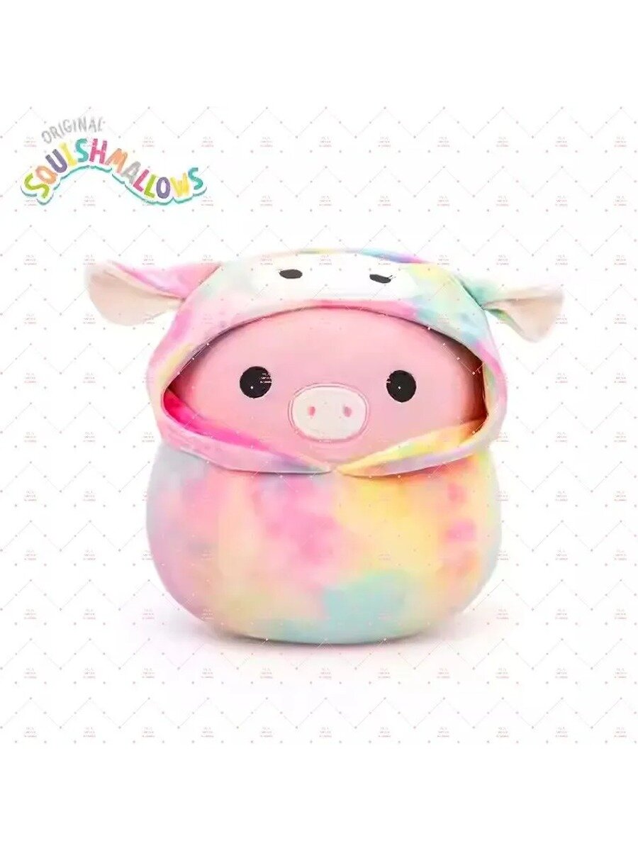 Мягкая Игрушка SQUISHMALLOWS пантера / свинка пеппа /30.5 см-12 inch Коллекционная Высококачественный