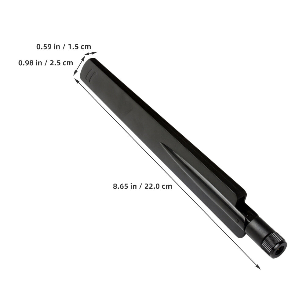 2 Антенны SMA Для Устойчивого Сигнала 18dbi 22.00X2.50X1.50Cm