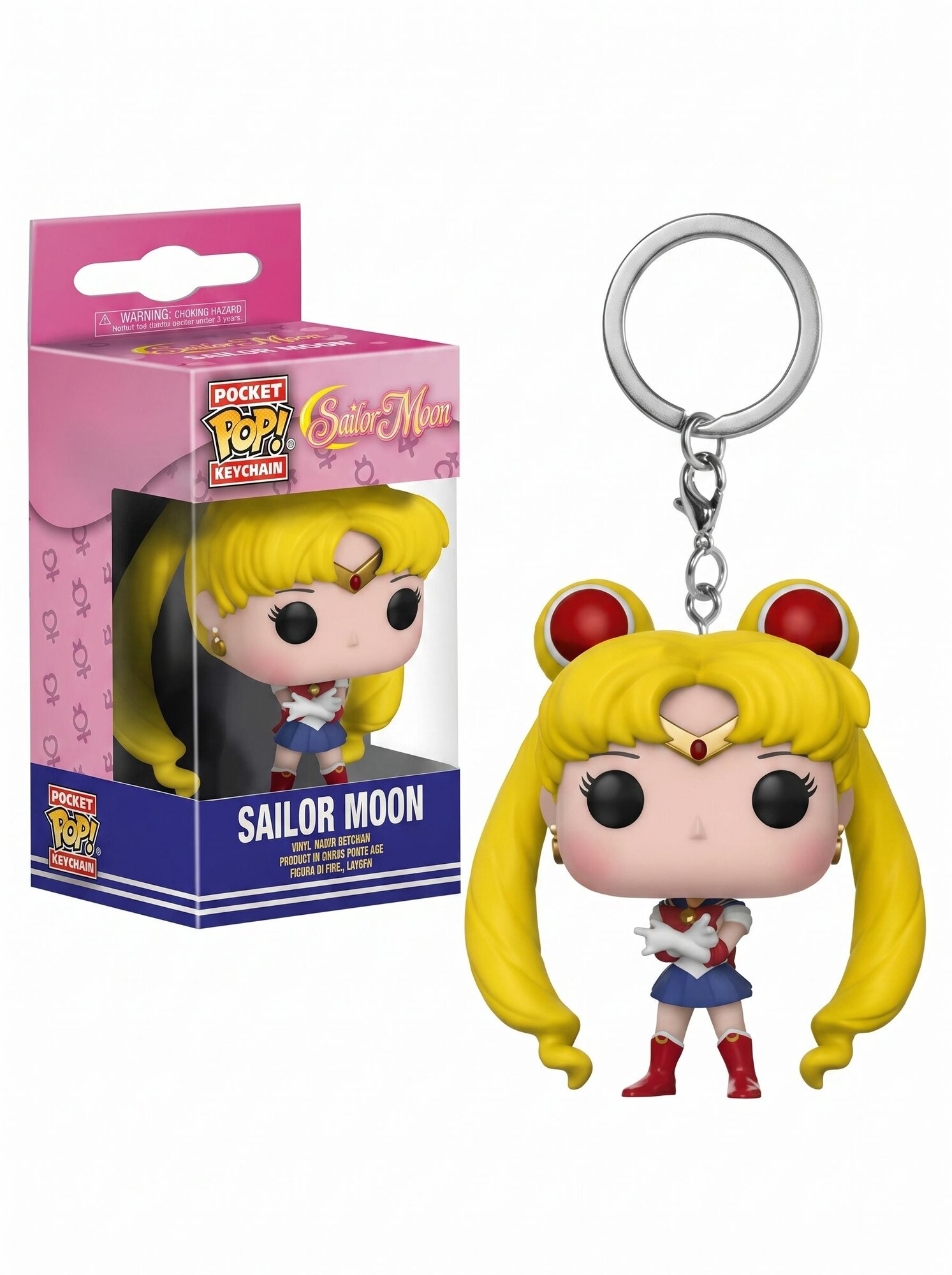 Японская коллекция комиксов с ключами от статуэток Sailor Moon
