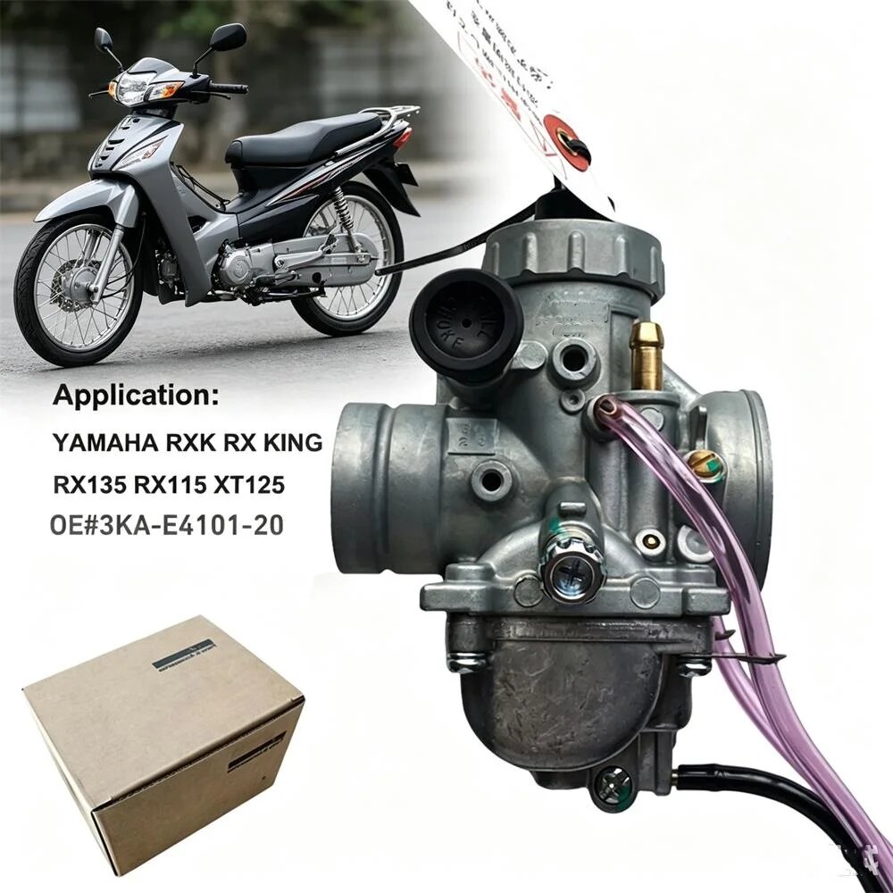 Карбюратор мотоцикла для YAMAHA RXK RX135 RX115 RX KING Concorde 135, карбюратор Mikuni 3KA-E4101-20