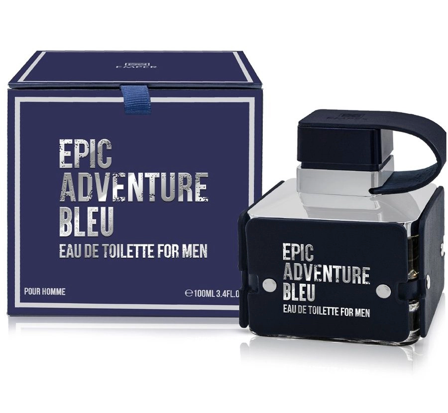 Аромат для мужчин Epic Adventure Bleu 100 мл / Эмпер Эпик Эдвенчур Блу