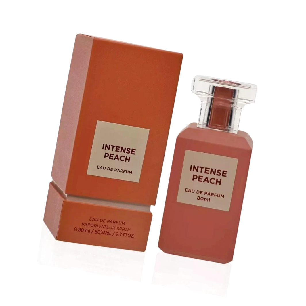 Парфюм Intense Peach Fragrance World 80 мл унисекс - Насыщенный Персик Фрагранс Ворлд