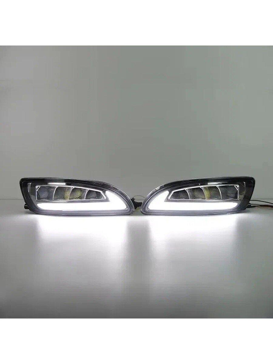 Светодиодные дневные ходовые огни для Lexus RX300 330 350 и Toyota Harrier 2003-2009 годов выпуска.