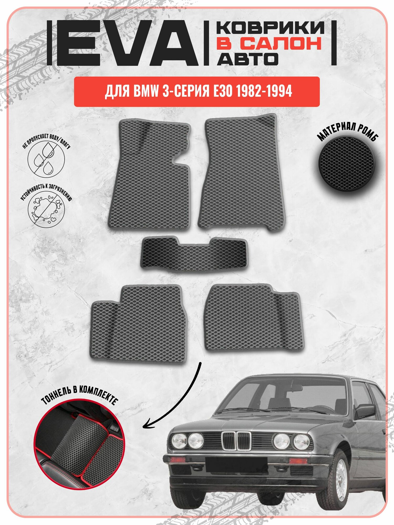 БМВ / Bmw 3-серия E30 1982-1994 г. в.