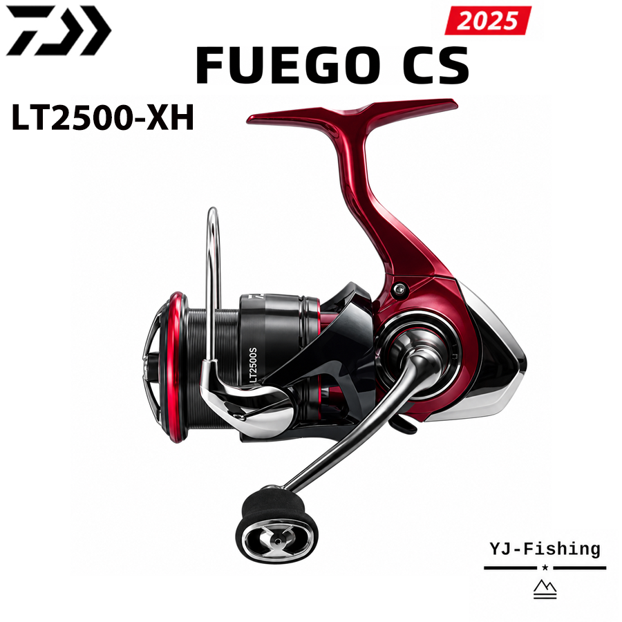 DAIWA 2025 FUEGO CS LT2500-XH Спиннинговая катушка рыболовная безынерционная для спиннинга, Вьетнам