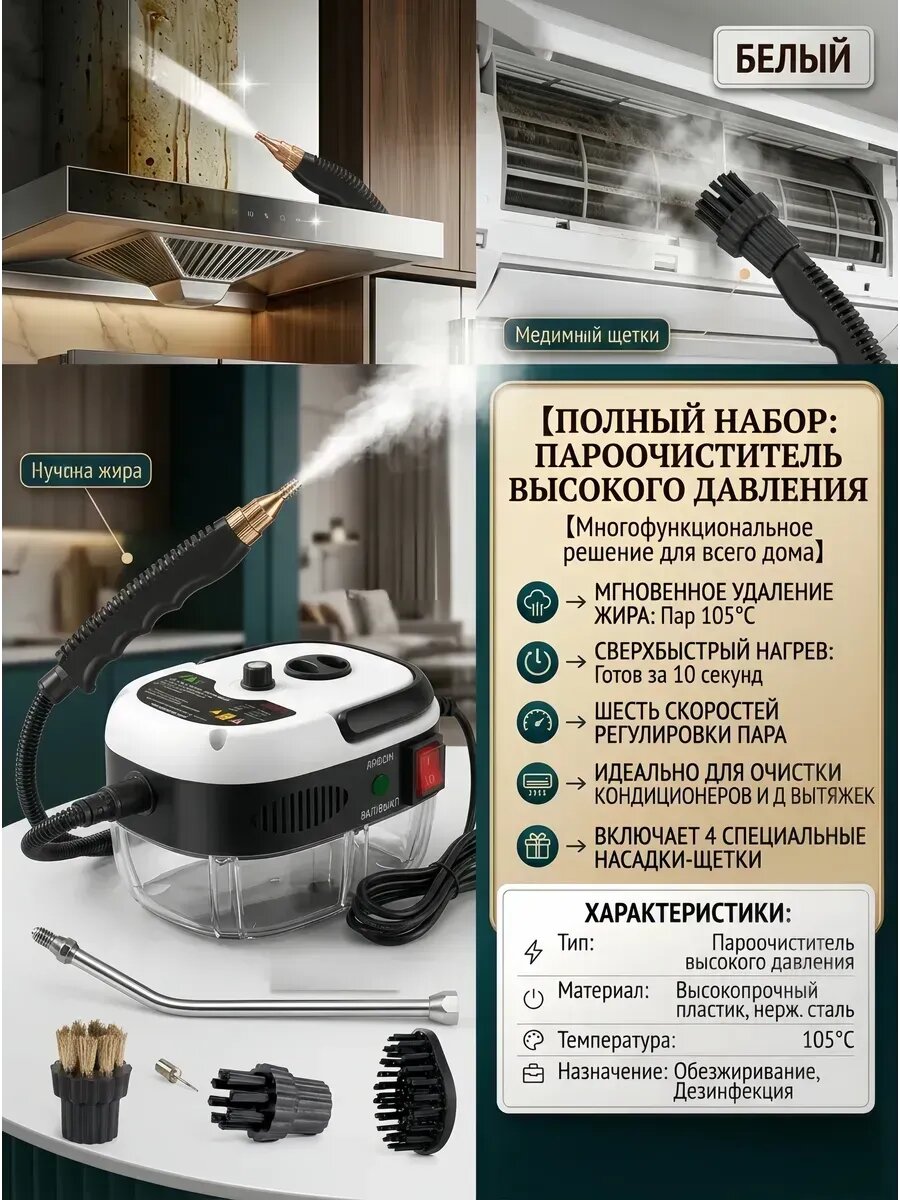 Пароочиститель уличный