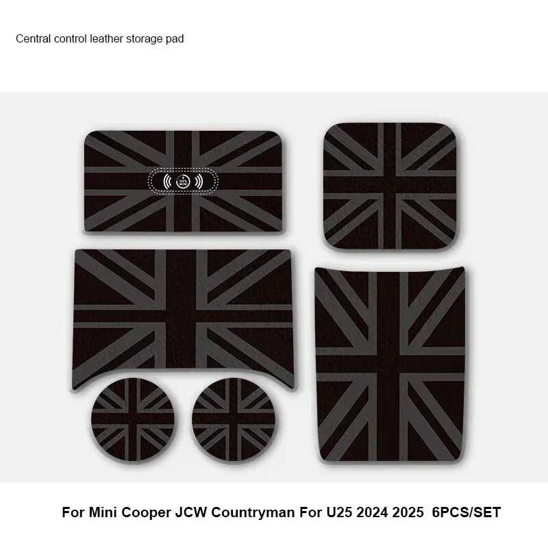 Комплект ковриков Mini Countryman U25 2024-2025, night jack