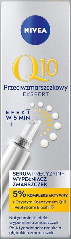 Сыворотка для ухода за кожей Nivea Q10 Эксперт, заполняющая морщины, 15 мл