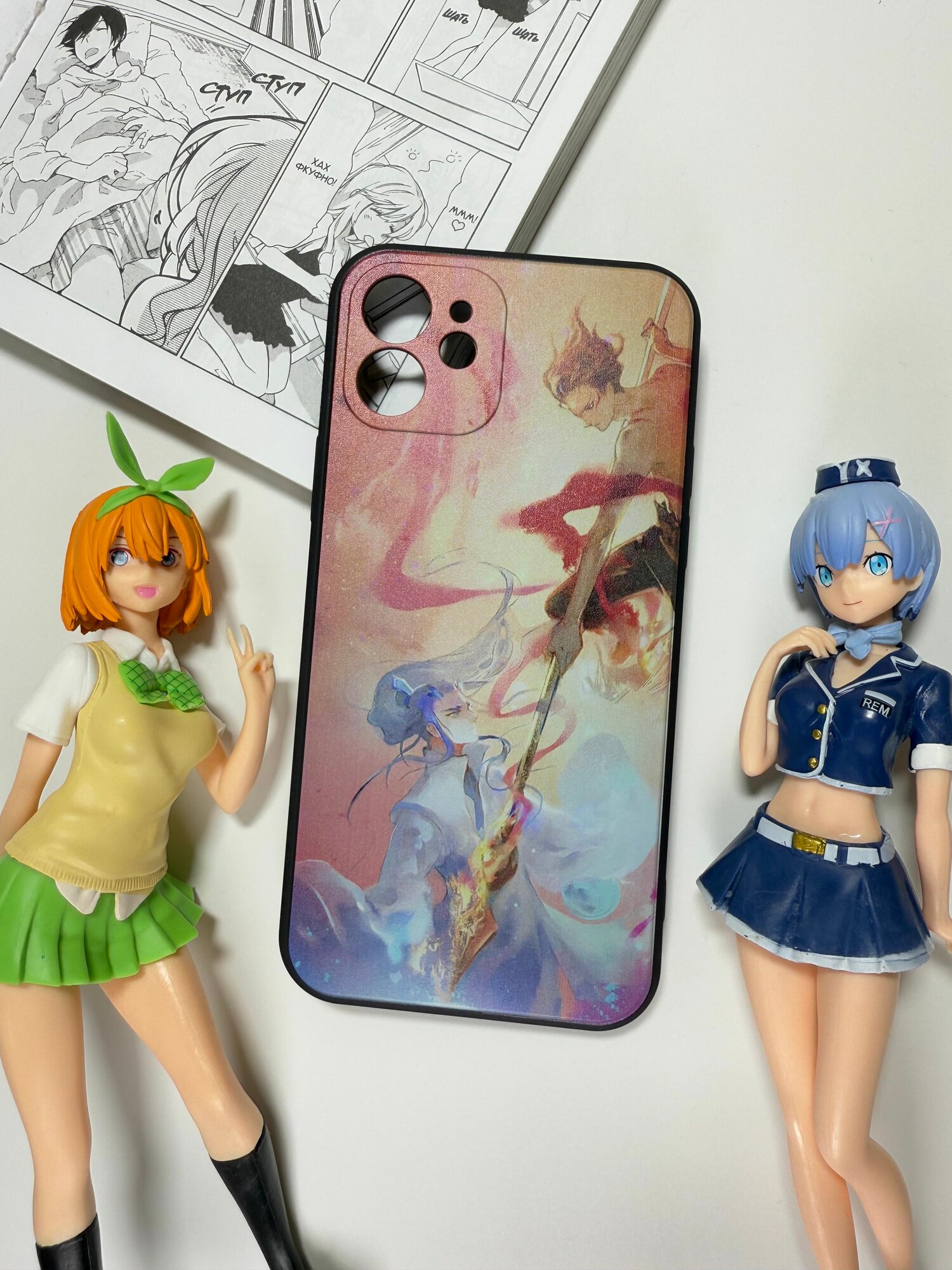 Чехол-Накладка для смартфона Apple iPhone 12, материал силикон, цвет белый